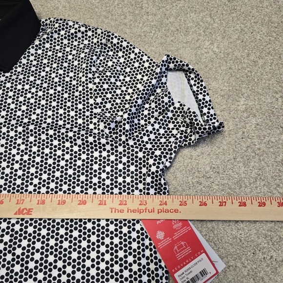 Redvanly Stearn Golf Polo Shirt Tuxedo Rugby Men's Sz XL NWT Performance Stretch - Picture 5 of 5